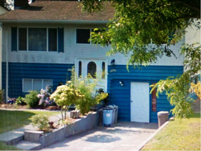 House Painting Before Image in Sidney BC includes the cost of doing work by SunsetPainting.Ca 250 896-0546